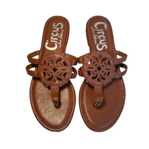 Circus by Sam Edelman Womens Canyon Open Toe Casual, Brown, Size 8.5